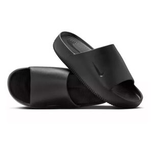 NEW Men’s NIKE CALM SLIDE BLACK / BLACK (FD4116 001) Sz 12 Comfort